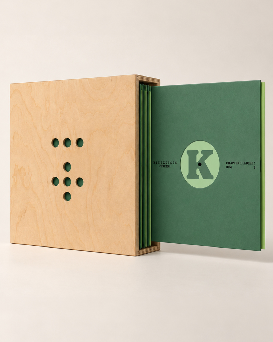 Box set with record sleeve