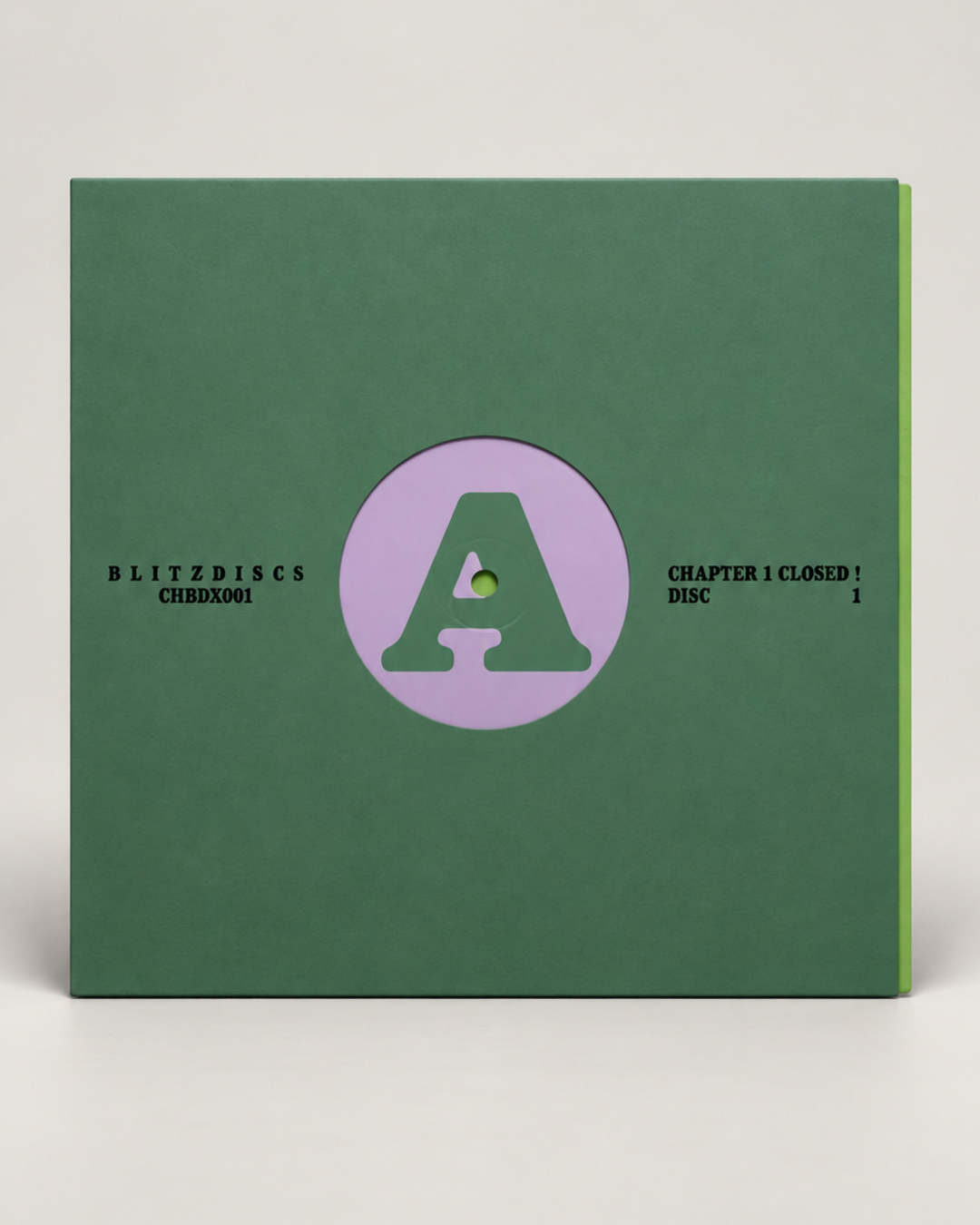 Record sleeve, disc 1