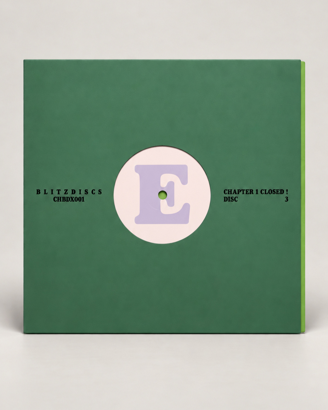 Record sleeve, disc 3