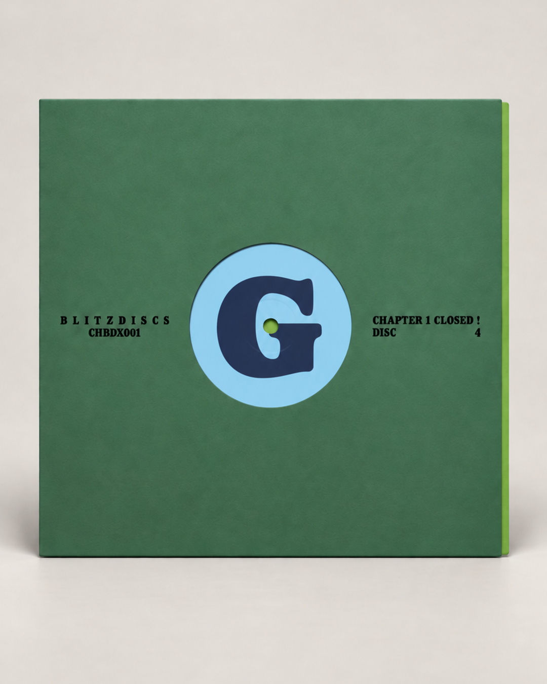 Record sleeve, disc 4