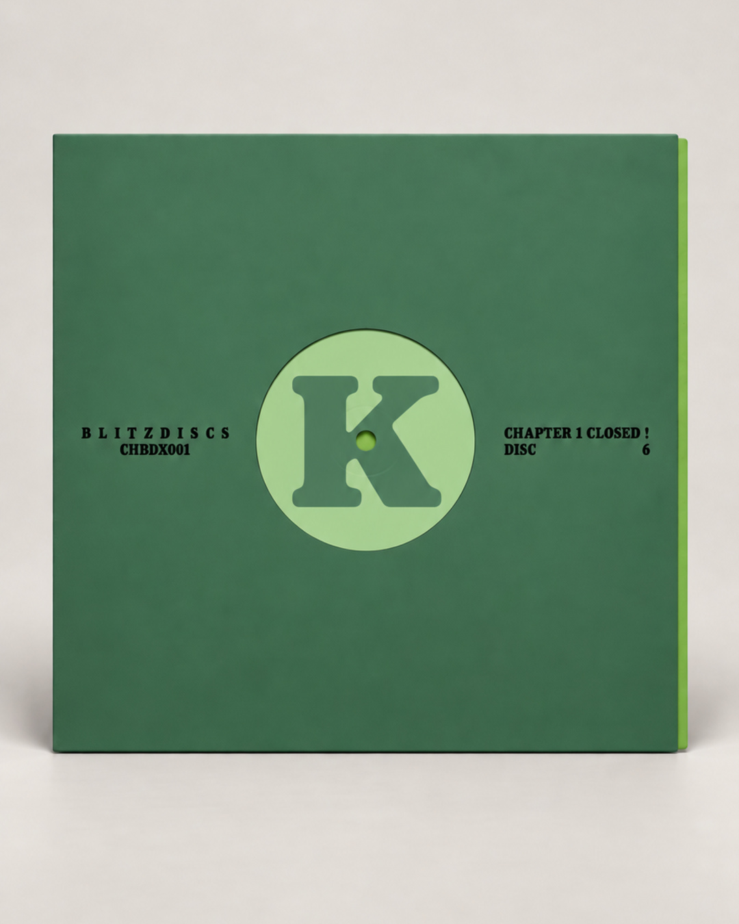 Record sleeve, disc 6